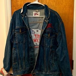 Cool planet Hollywood denim jacket like new